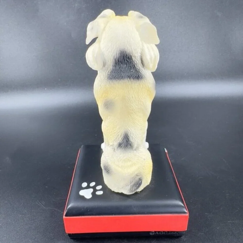 Twisted Whiskers Tough Guy Dog Figurine‎ Because Life Can Be Ruff Resin Figure